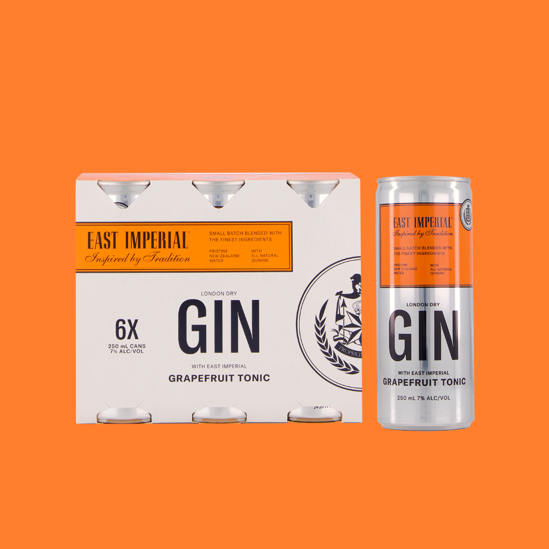 Gin & East Imperial Grapefruit Tonic RTD 4x6pk