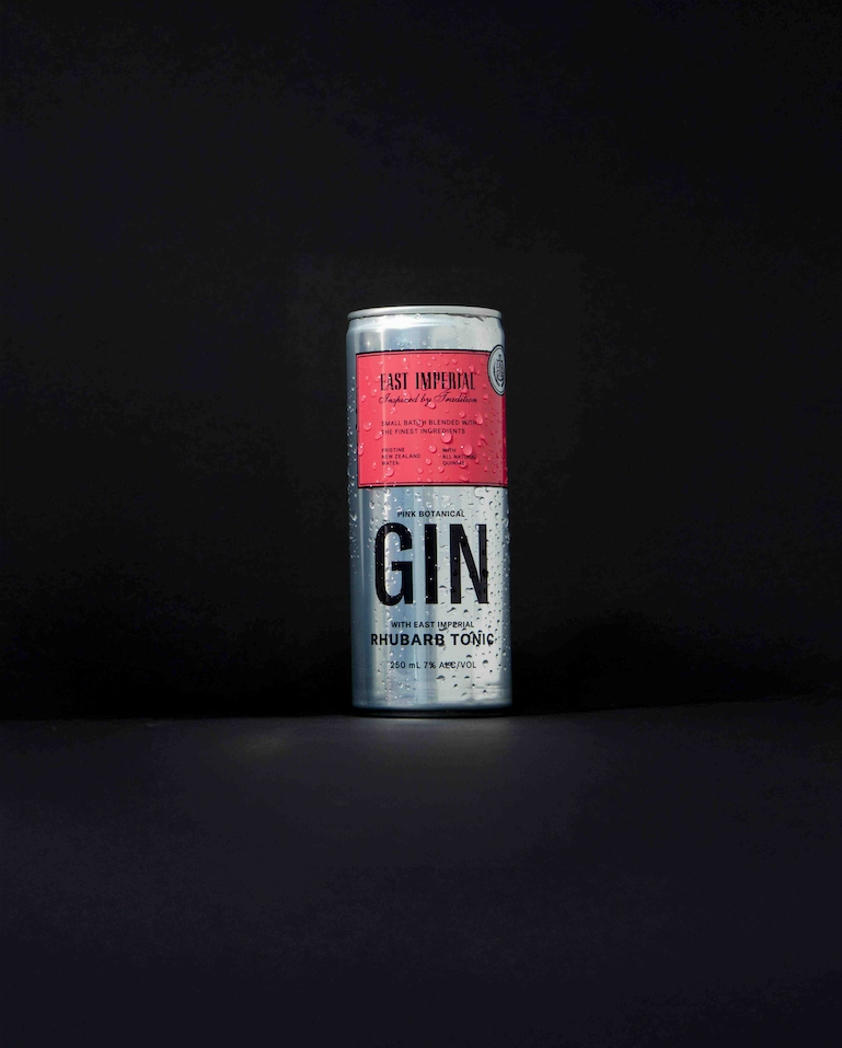 Gin & East Imperial Rhubarb Tonic RTD 4x6pk